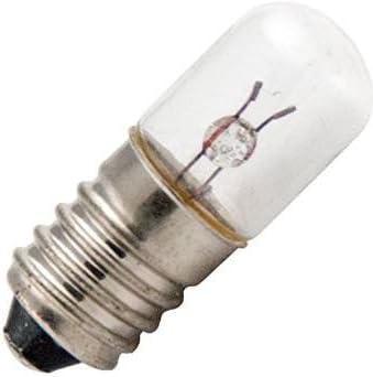 Chicago Miniature # 48 Incandescent Bulb 2V 0.06A T-3 1/4 Miniature Screw Base (10 pieces)
