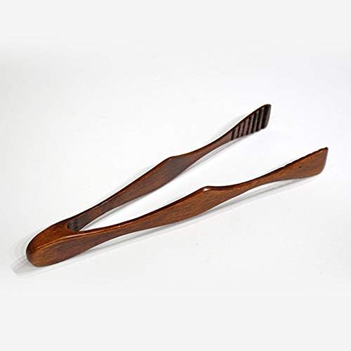 Tongs, Reusable Wooden Toast Tongs, Wooden Toaster Tongs For Cooking & Holding 9.8 Inch XLong
