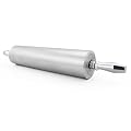 New Star Foodservice 37524 Extra Heavy Duty Restaurant Aluminum Rolling Pin, 18", Silver