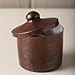 Native Trails Cotton Ball and Swab Holder, Antique Copper Finish