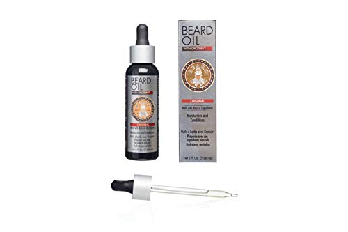 Beard Oil for Men & All Hair Types - Made With Natural Oils, Vitamins & Extracts - Smells Great - Fuller-Thicker Beard & Moustache - Citrus Scented Mens Beard Oil/2 oz. Beard Care by Beard Guyz