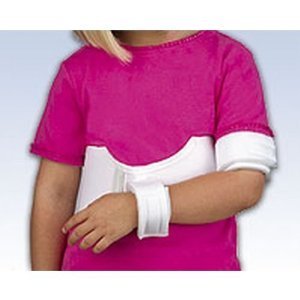 BSN Medical Pediatric Elastic Shoulder Immobilizer, Infant (White) by FLA Orthopedics