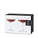 Viski Faceted Coupe Glasses set of 2, Champagne, Martini, Wine, Crystal Cocktail Glasses for Bar, Drinking Glass Set of 2, 7oz