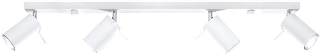 Sollux Ring SL.0331 Spotlight Bars Flush 4 Light White GU10