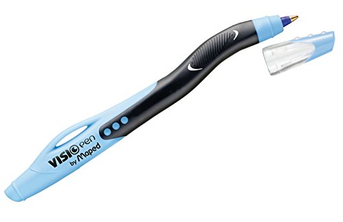 MAPED VISIO LEFT HANDED BALL POINT PEN [Pack of x Blue Ink