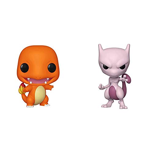 Funko POP! GAMES: Pokemon – Mewtwo, Ca. 12,7 Cm Hoch, Vinylfigur In Fensterbox