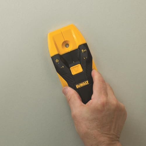 DEWALT Stud Finder, 3/4”, Locate Framing Studs Efficiently with LED Arrows, Ideal for Wood and Metal, AAA Batteries Included (DW0100)