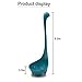RioRand Soup Ladle 3 Piece Nylon Dishwasher Safe Kitchen Utensil Cookware Loch Ness Monster, Green, Blue and Pink