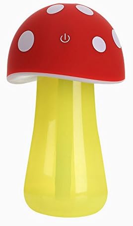 IMISON Ultrasonic Cool Portable Single Room Mist Humidifier USB Mushroom Aroma LED Night Light Mist Discharge Cute Air Diffuser Atomizer