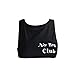 Staron Women Tank Tops Funny No Bra Club Slim Vest Short Tees Bra Blouse Crop Tops (L, Black)