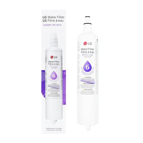 LG LT600P - 6 Month / 300 Gallon Capacity Replacement Refrigerator Water Filter (NSF42 and NSF53 5231JA2006A, 5231JA2006B, 5231JA2006F, or 5231JA2006F , White