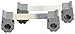 Door Stopper - Revolutionary New Design Stops Movement Forward and Backward - Holds Doors Securely in Place - Ideal for Pet And Child Safety Interior and Exterior Doors - 2 Door Stops Per Pack - Grey