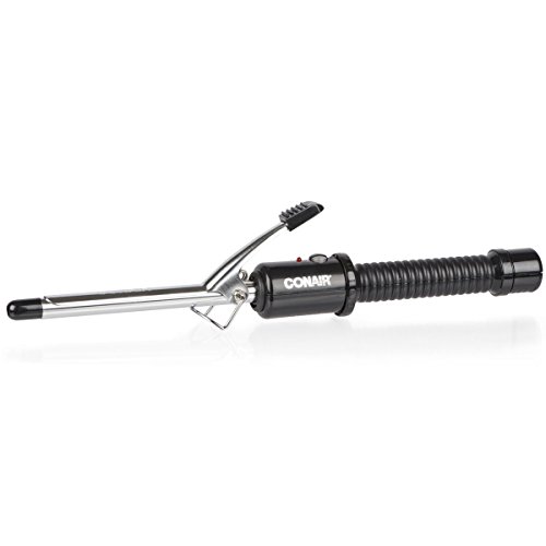 Conair CD80NC Instant Heat 1/2-Inch Curling Iron, 1/2-inch barrel produces curls – for short to medium hair,30-second instant heat up, Dual voltage, Multi-layer technology barrel, Hair curler,