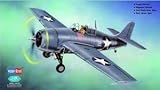 Hobbyboss Hbb80328 1:48 - F4F-4 Wildcat Plastic Model Kit