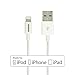 [Apple MFi Certified] MYOHO Lightning to USB Charge & Sync Cable cord, Premium Grade quality, 3.3ft / 1.0 meter White Tangle-free with Compact Connector Head. For Apple's iPhone 6S Plus, iPhone 6S, iPhone 6 Plus / 6 / 5S / 5C / 5, iPad Air, iPad Air 2, iPad mini / mini 2, iPad 4th generation, iPod Touch 5th generation and iPod nano 7th generation