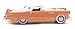 Oxford Diecast 87TH56001 HO Gauge 1:87 Scale Ford Thunderbird 1956 in Sunset coral/Colonial white