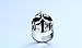 4ZOM Cool Big Punk Biker Skull Ring For Man Stainless Steel Unique Punk size 11