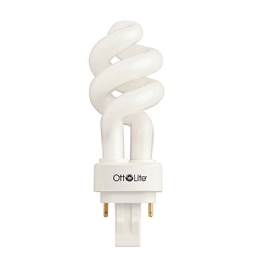 OTTLITE 13 Watt Plug In Swirl Compact Fluorescent Light Bulb / OttLite