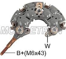 12V RECTIFIER DIODE PLATE REPLACES NIPPON DENSO ALTERNATOR 133672 RN-03 MOBILETRON