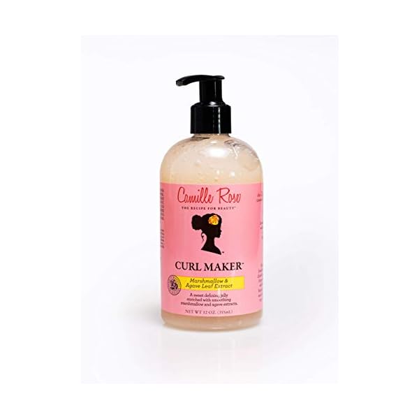 Camille Rose Curl Maker, Smoothing and Nourishing Curly Hair Gel with Aloe, for All Hair Types