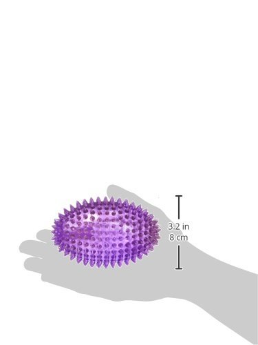 Gnawsome Football Squeaker Dog Toy, Large 4.5", Colors will vary