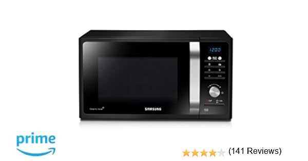 Samsung MG23F301TAK/EC - Microondas con grill, 800W/1100 W, 23 ...