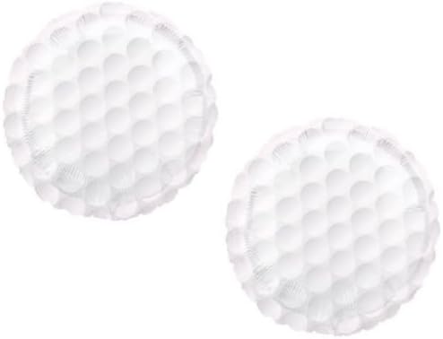 LOONBALLOON Golf PGA Tees Ball White Dimples Golf Club PGA (2) 18" Party Mylar Balloons