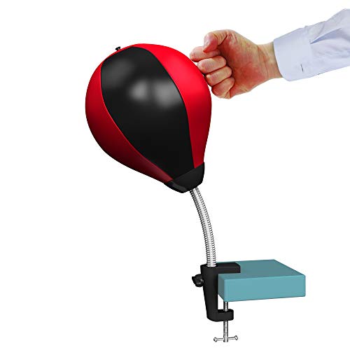 image for Istrion Desk Punching Bag with Clamp – Relieves Stress & Anxiety –