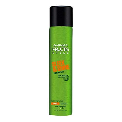Garnier Fructis Style Anti-Humidity Hairspray Sleek & Shine 8.25 oz (Pack of 4)