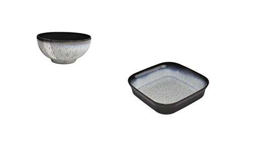 Click Here to See More Images Denby Halo Extra Small Bowl and Square Oven Dish, Set of 2