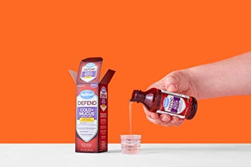 Amazon Com Hyland S Cold And Cough Mucus Relief Decongestant Defend By Homeopathic Cold Plus Mucus Fluid Ounce Red 4 Fl Oz Beauty