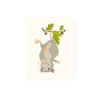 Sea Urchin Studio Woodland Art Print, Opossum, 8" x 10"