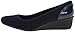 Anne Klein Sport Wisher - Wedge for Women - Patent Heel Overlay - Rubber Traction Outsole - Fabric Upper