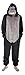#followme Gorilla Adult Onesie Pajamas (Small, Gorilla)