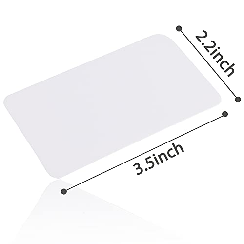 Koogel 600 Pcs White Study Cards, 2.2 x 3.5 Inch Study Cards Index Cards on Ring Flash Cards for School Learning Memory Recipe Cards Game Card