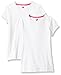 Hanes Girls’ Cotton T-Shirts, Essential Girls’ Tees, Cotton Shirts for Girls, 2-Pack