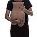 Movitip Sex Doll Male Masturbator Pocket Pussy, Female Love Doll Torso with Tight Vagina Anal Soft Ass Male Sex Toy (15.3X9.4X 5.1Inches)