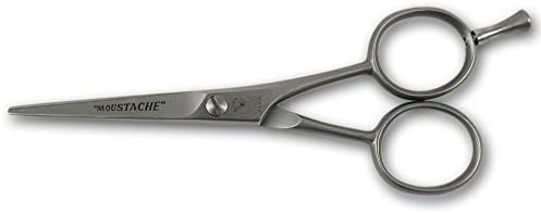 Dovo of Solingen Moustache and Beard Scissors - Stainless Steel