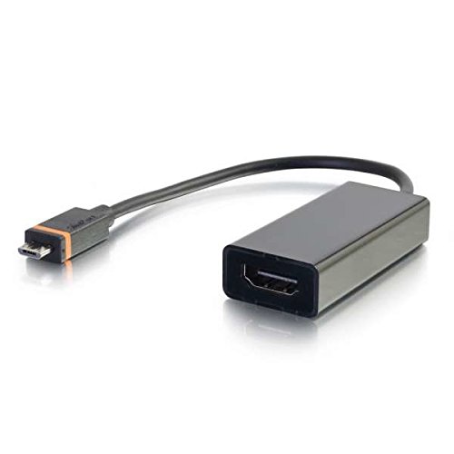 C2G/Cables to Go 29192 Mobile Device USB Micro-B to HDMI Display SlimPort Adapter Cable