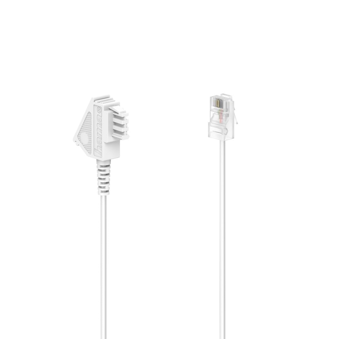 Hama DSL-Box 6m TAE-F Male to Modular 8p2c Male White Cable