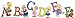 Eureka Suzy Zoo Character Letters Deco Trim - DISCONTINUED by Manufacturer