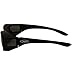 Global Vision Escort Safety Glasses Fit Over Most Eyewear Smoke Lenses (Black Smoke)