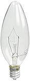 SYLVANIA Home Lighting 18749 Incandescent Bulb, B10-40W, Double Life, Clear Finish, Candelabra Base, Pack of 6