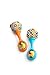 Fisher-Price Rattle 'n Rock Maracas, Blue/Orange [Amazon Exclusive] primary