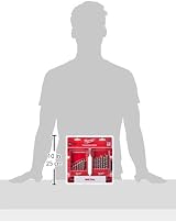 Milwaukee Drill Set 19 Piece 1-10 mm Red Case view 5
