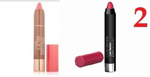 (Pack of 2) - MIX pack of Covergirl Queen Collection Jumbo Gloss Balm, 217 Frosted Cherry Twist/ Q815 Cosmo Confetti, 0.13 Oz