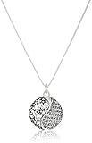 Sterling Silver Sisters Forever Pendant Necklace