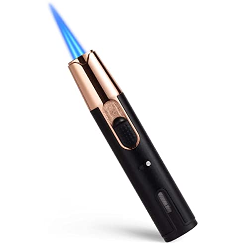 Lighter Butane Lighter Torch Lighter Double Flame Lighter for Candle Kitchen Outdoor Multi