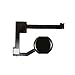 MMOBIEL Home Button Compatible with iPad mini 4 7.9 inch (Black) incl Screwdrivers