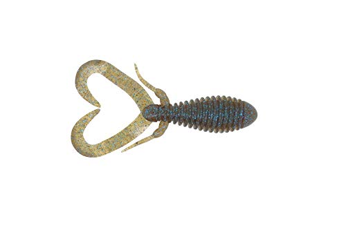 BERKLEY Wide Shrimp 3.2 inch Cinnamon Blue Fleck